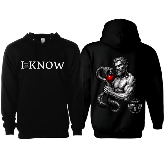 "I Don't Just Believe, I know" Resisting Temptation Badge Hoodie #7