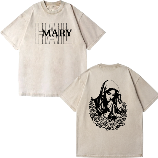 Hail Mary Bust Vintage Shirt