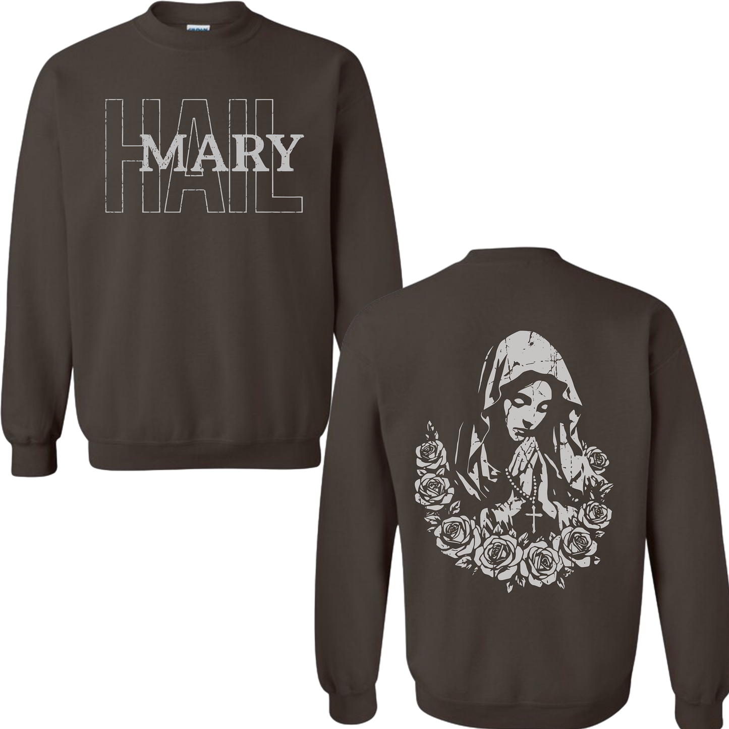 Hail Mary Bust Sweatshirt Crewneck