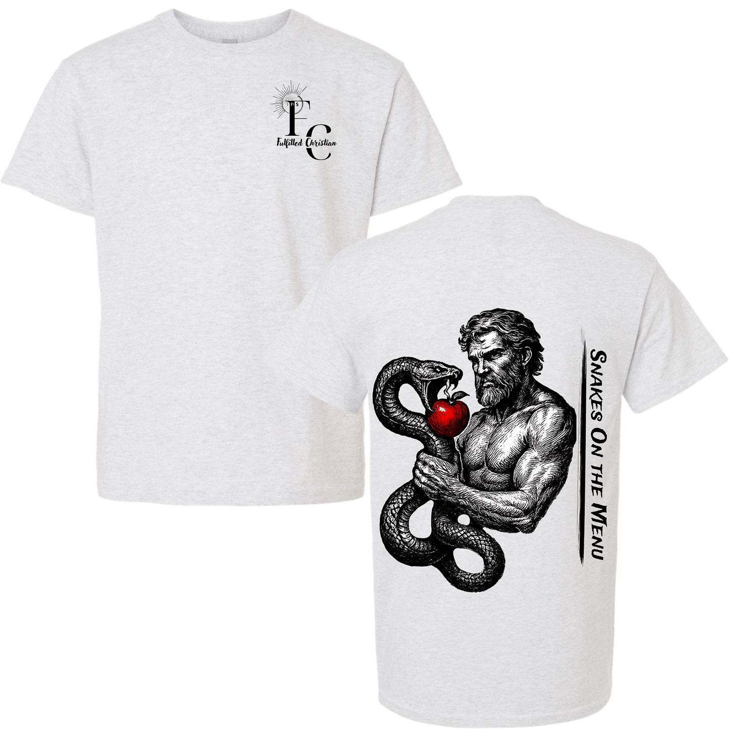 Resisting Temptation T-Shirt |FC Badge| Snakes On The Menu #3