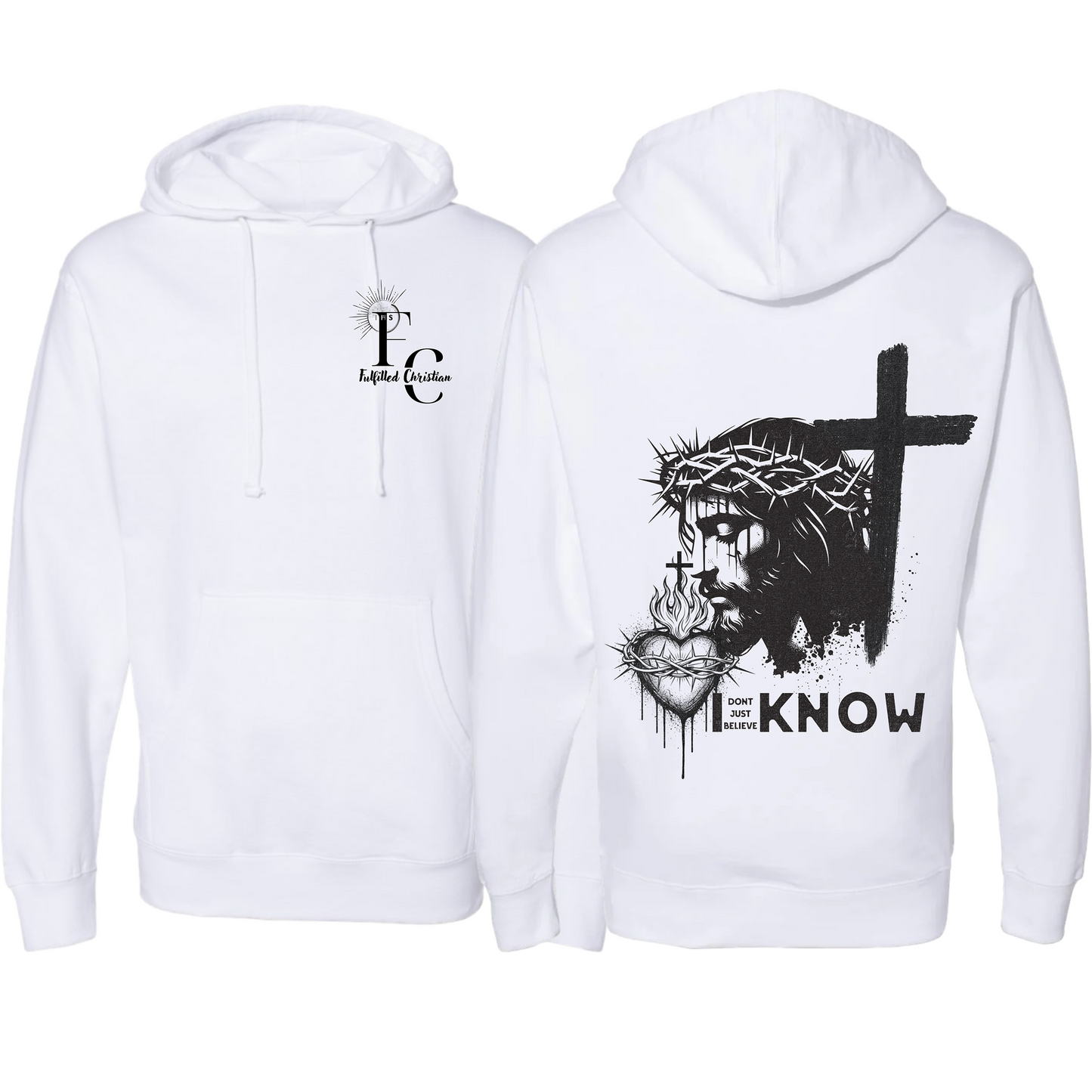 Jesus One Cross Hoodie | FC Badge Hoodie#9