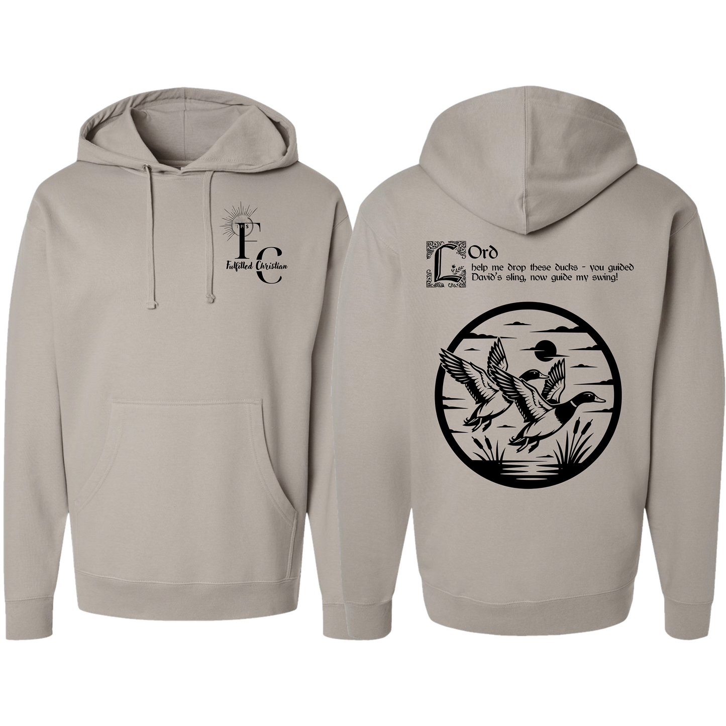 Fulfilled Hunting Flight of Ducks Hoodie| FC Badge #4