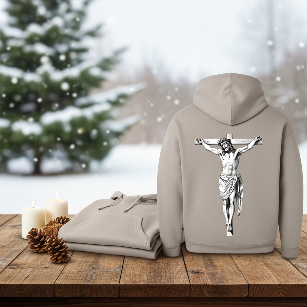 "I Don't Just Believe, I know" Jesus Crucified Hoodie#3