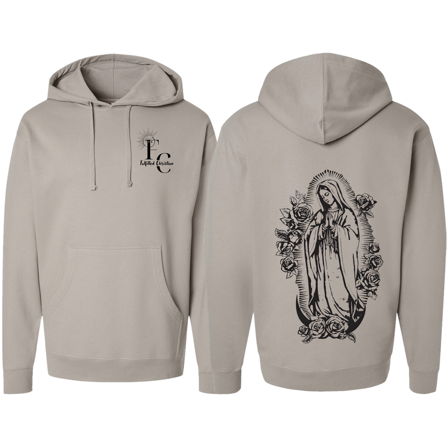 Our Lady of Guadalupe Hoodie | FC Badge Hoodie#5