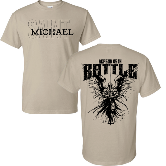 St. Michael "Defend Us" T-Shirt