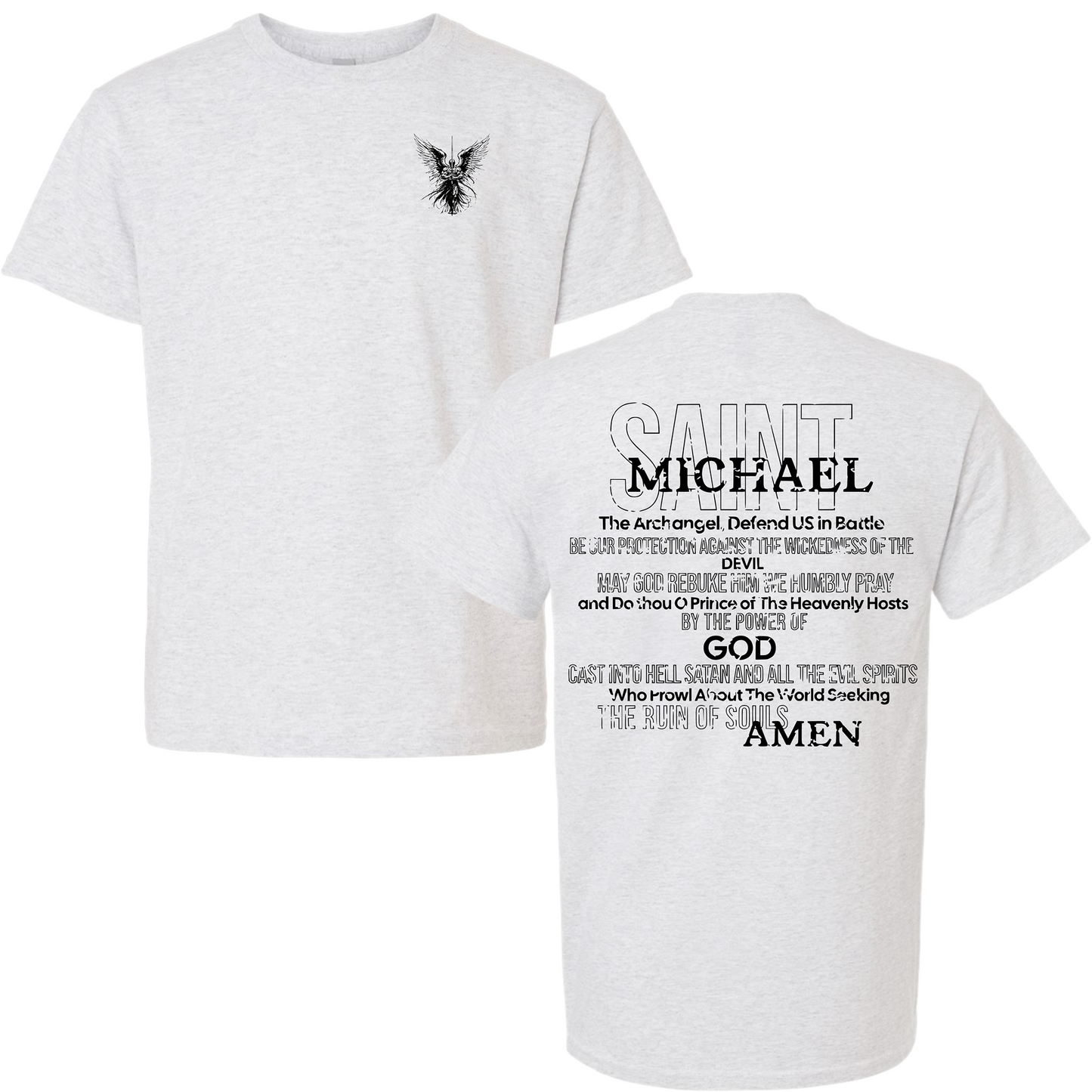 St. Michael Full Prayer T-Shirt