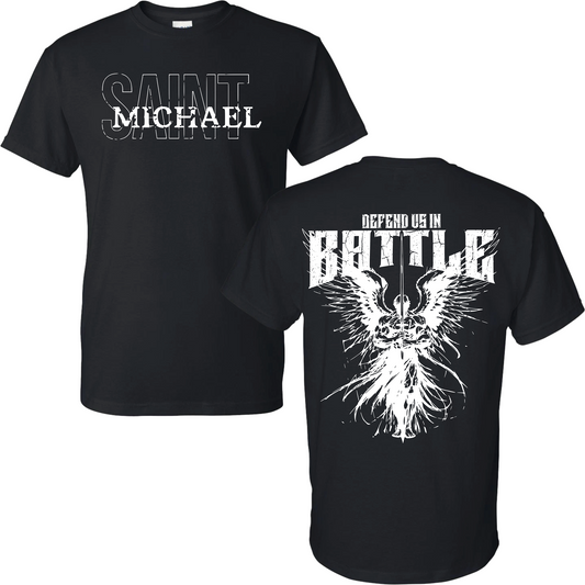 St. Michael "Defend Us" T-Shirt