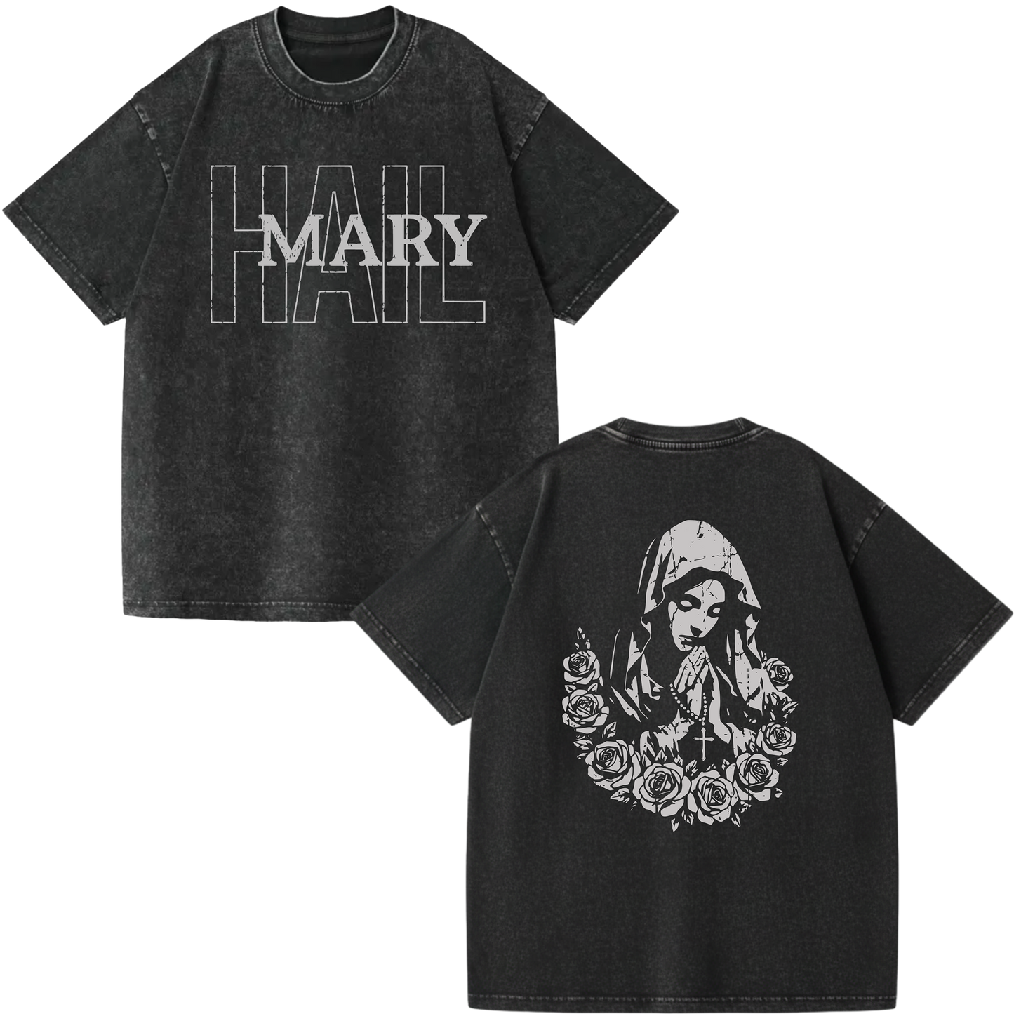 Hail Mary Bust Vintage Shirt