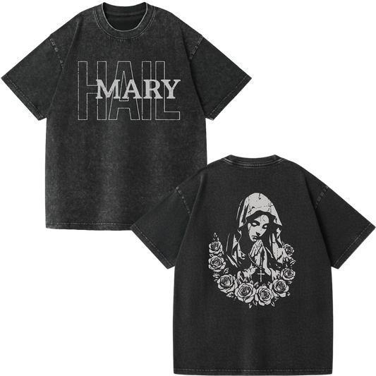 Hail Mary Bust Vintage Shirt