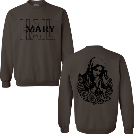 Hail Mary Bust Sweatshirt Crewneck