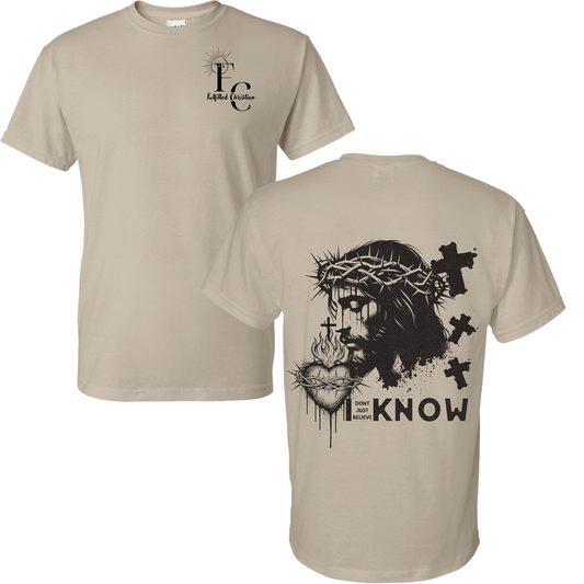 Jesus Three Crosses T-Shirt | FC Badge #8