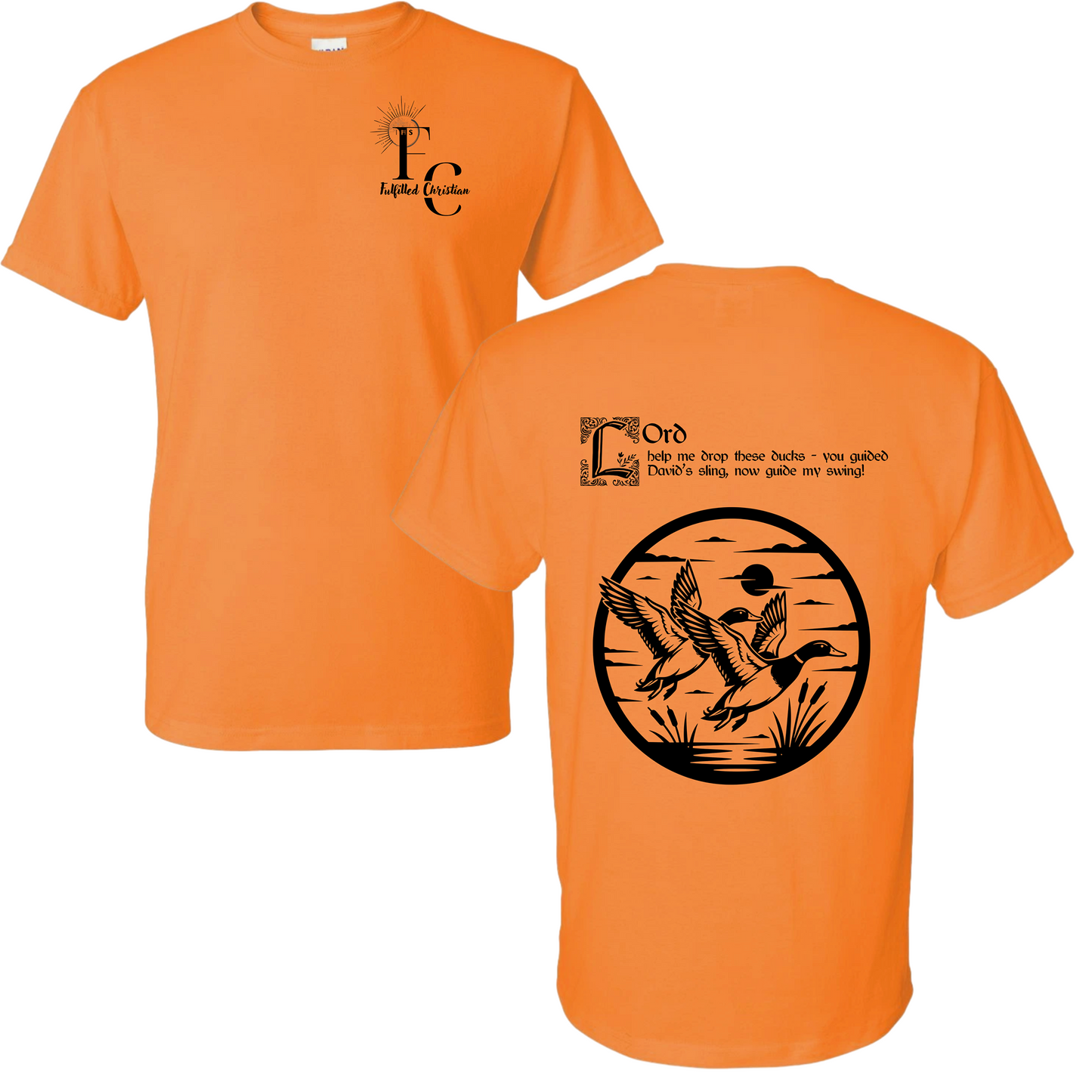 Fulfilled Hunting Flight of Ducks T-Shirt | FC Badge #4