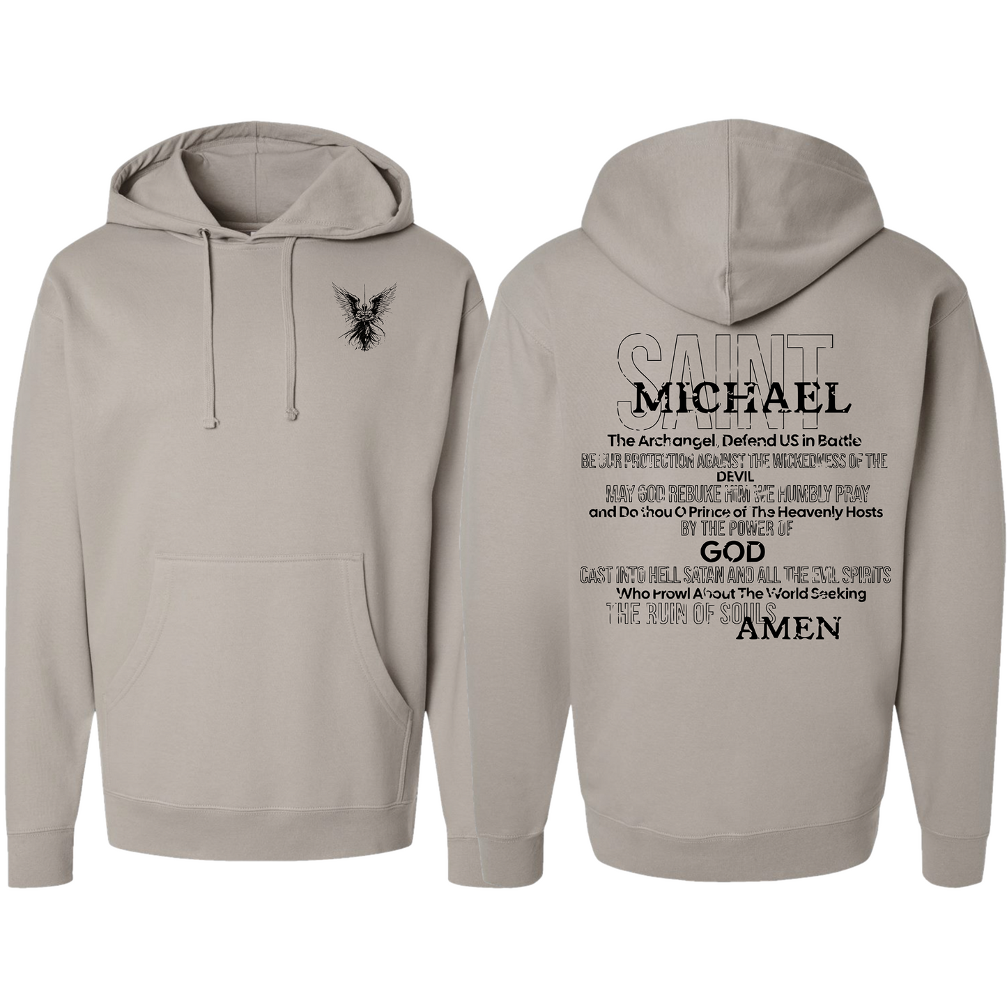 St. Michael Full Prayer Hoodie