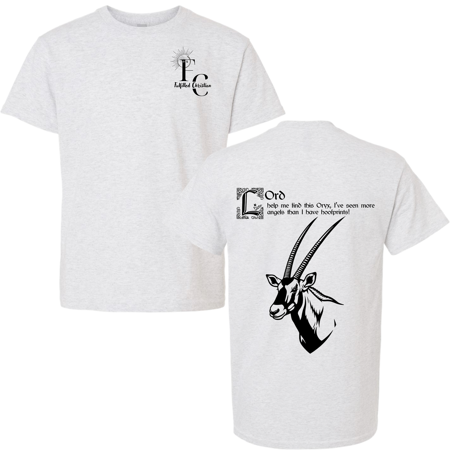 Fulfilled Hunting Oryx Ghost of the Desert T-Shirt | FC Badge #3