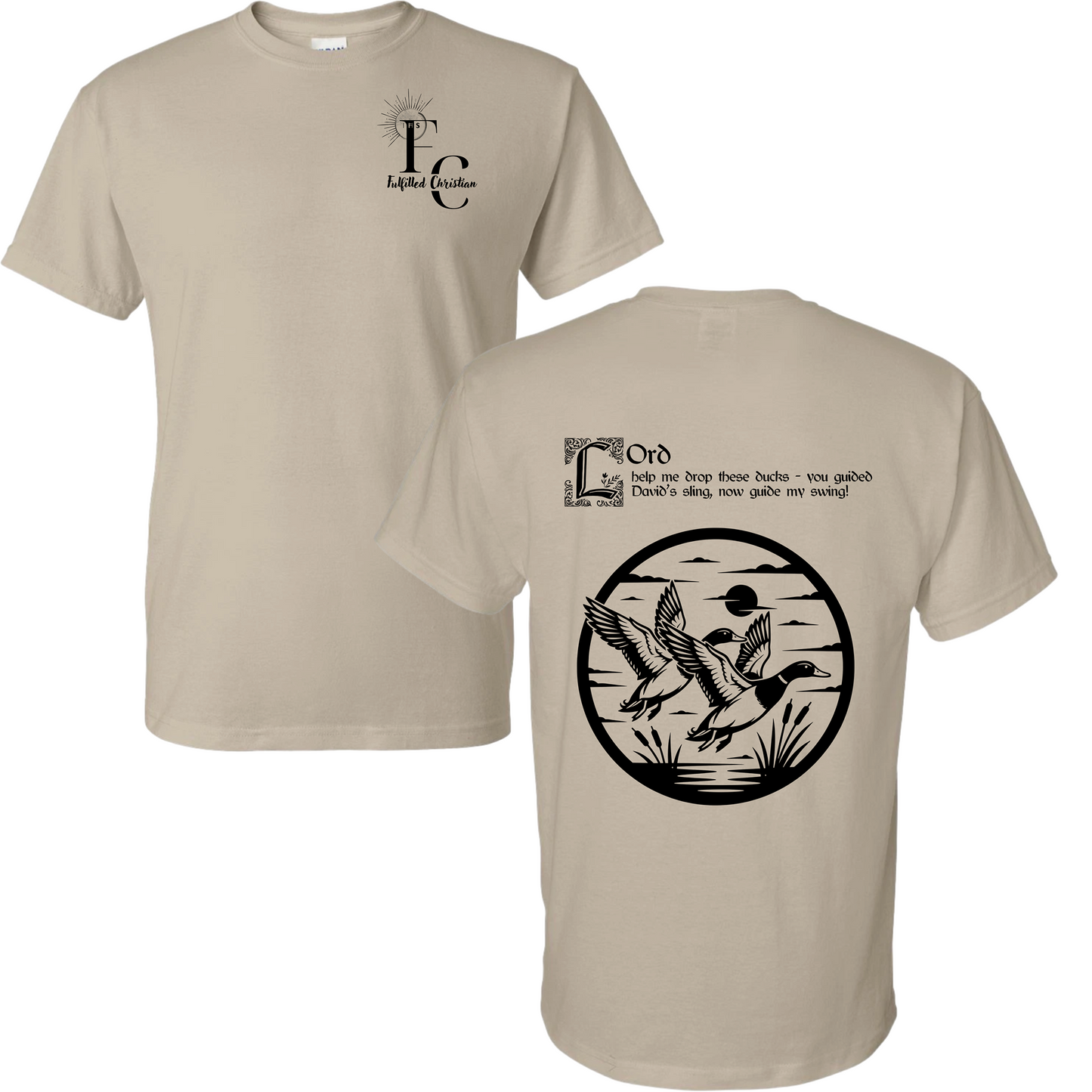 Fulfilled Hunting Flight of Ducks T-Shirt | FC Badge #4