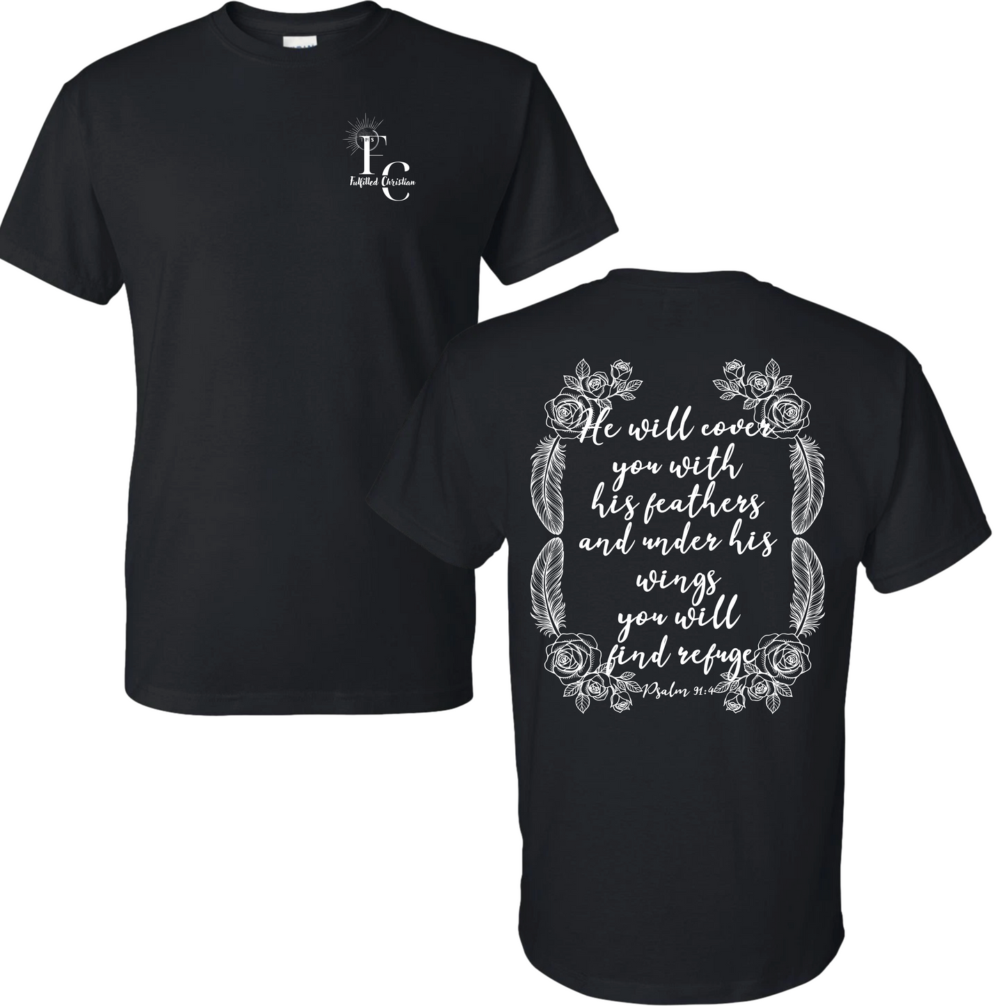Psalm 91:4 | FC Badge | T-Shirt