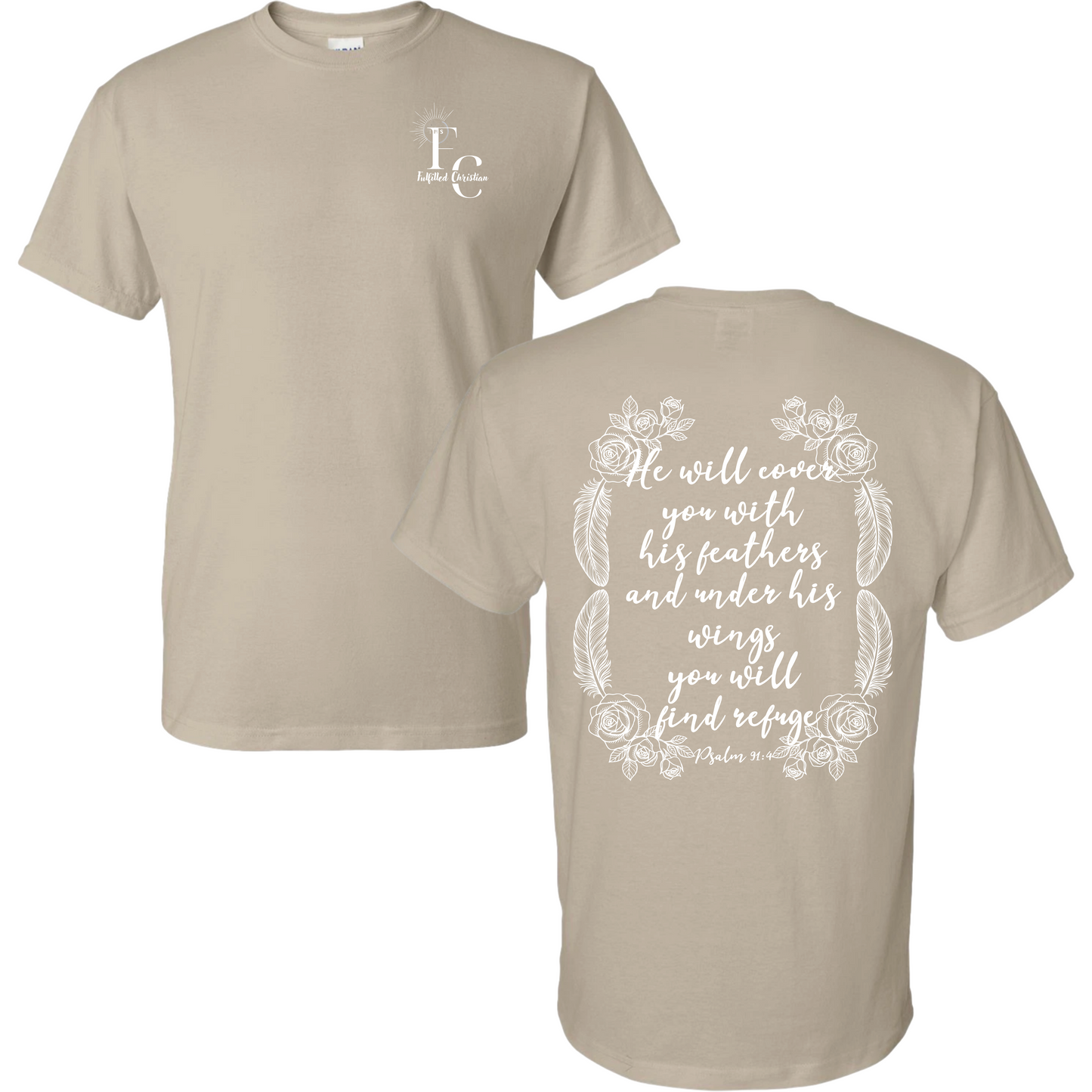 Psalm 91:4 | FC Badge | T-Shirt