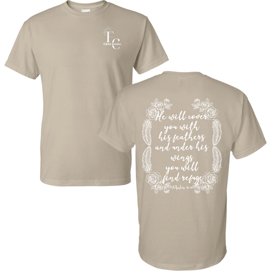 Psalm 91:4 | FC Badge | T-Shirt