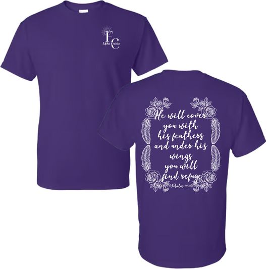 Psalm 91:4 | FC Badge | T-Shirt