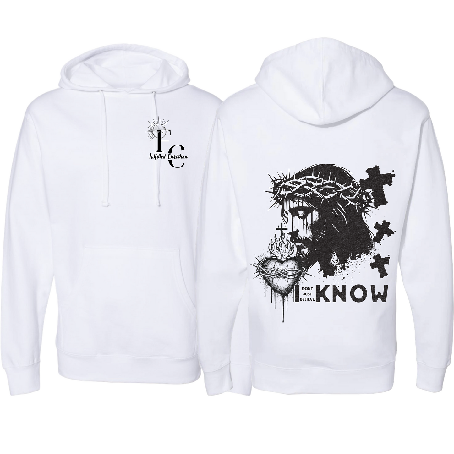 Jesus Three Crosses Hoodie | FC Badge Hoodie#8