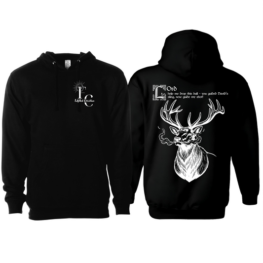 Fulfilled Hunting Bull Elk Hoodie | FC Badge #1