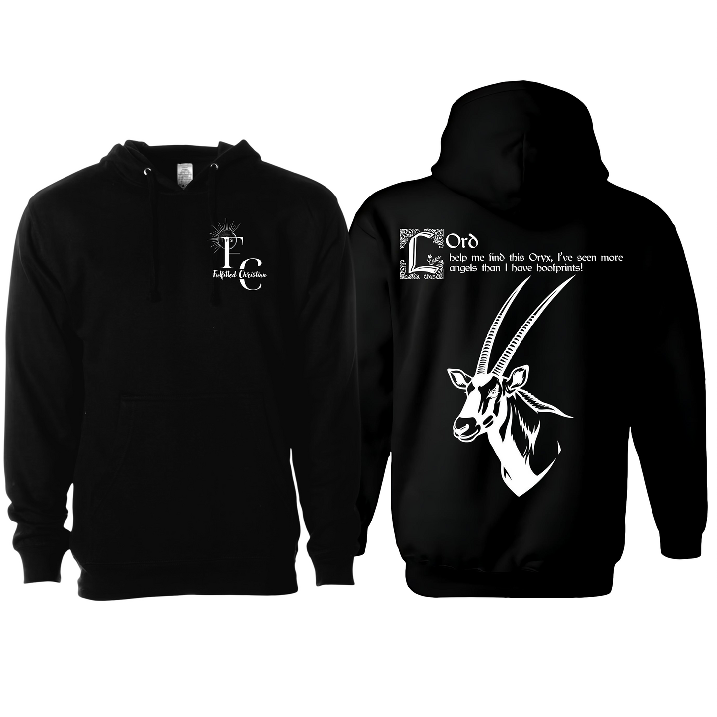 Fulfilled Hunting Oryx Ghost of the Desert Hoodie | FC Badge #3