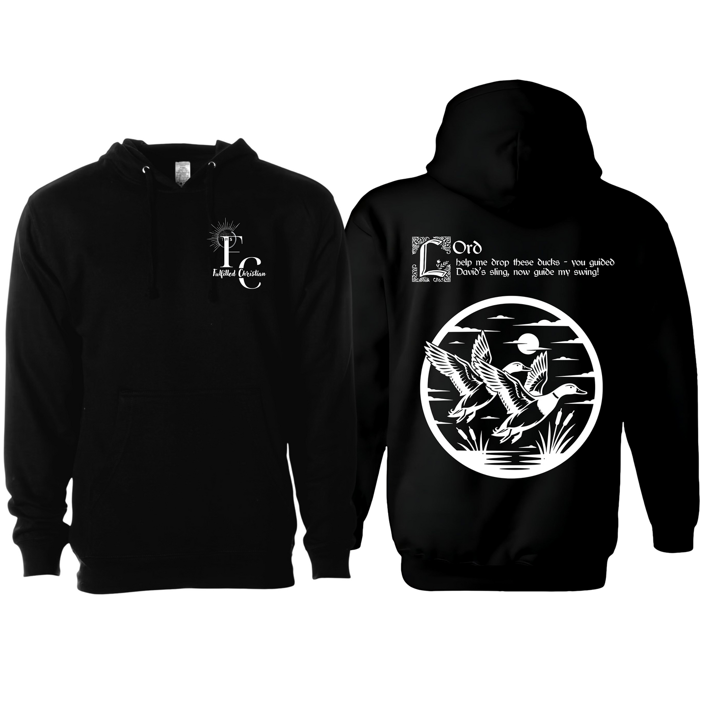 Fulfilled Hunting Flight of Ducks Hoodie| FC Badge #4