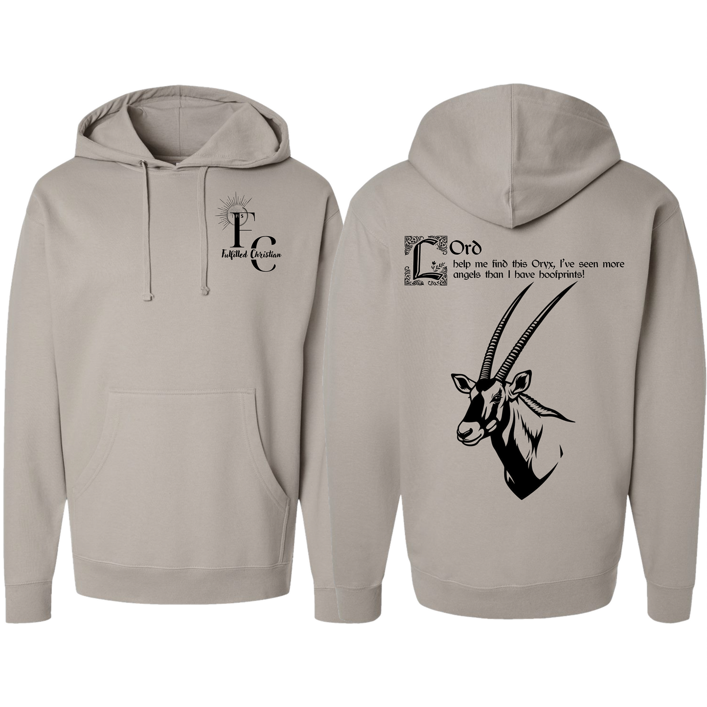 Fulfilled Hunting Oryx Ghost of the Desert Hoodie | FC Badge #3